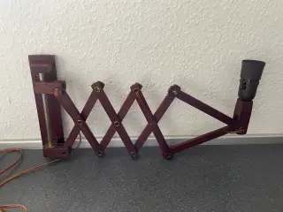 Saxelampe - teak 