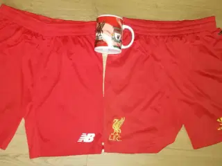 2 PAR LIVERPOOL F.C. SHORTS OG FAN KRUS