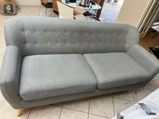 Sofa i grå , 3 personer 