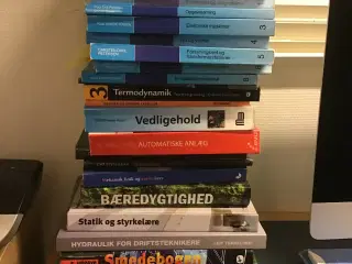 Bøger til maskinmester studie