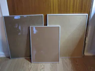3 stk. aluminiums rammer