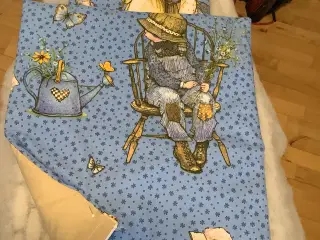 Dyne og pude sæt til dukkeseng og dukkevogn