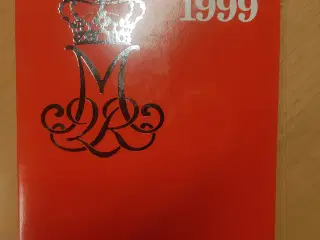 Dansk møntsæt fra Den kgl. Mønt.årgang 1999