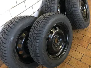 Vinterhjul komplet på stålfælge
