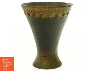 Keramik Lampe skærm med lys huller (str. 15 x 19 cm)