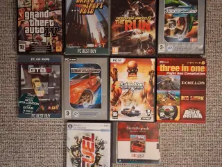 GTA og bilspil / Flysimulator til PC