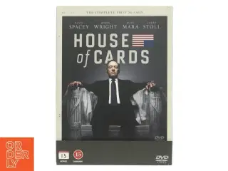 House of cards, first season med Kevin Spacey (DVD)
