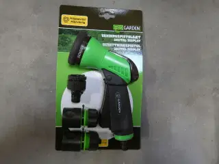 5 pk. Garden Vandingspistol sæt digital display