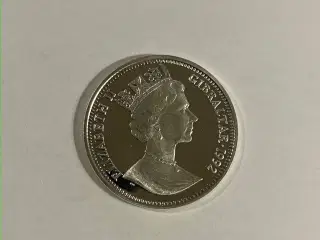 14 Ecu 10 Pounds Gibraltar 1992