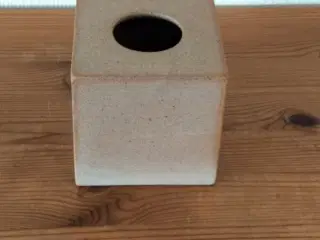 Knabstrup keramik - Sjælden Firkantet vase