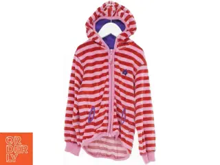 Velour hættetrøje med striber fra Pretty Sille (str. 122)