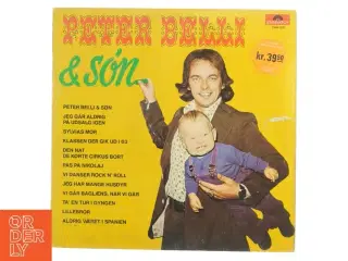 Peter Belli & Søn - Dansk Rock Compilation Vinyl fra Polydor (str. 31 x 31 cm)