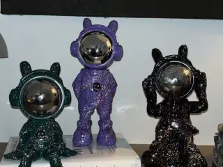 Astronaut figurer ArtByAbra 
