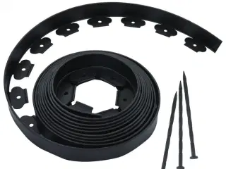 Fleksibel plænekant med 30 spyd 10 m 5 cm