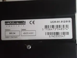 Brodersen Controls GSM modem UCM-91.912/918