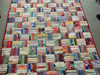 patchwork sengetæppe 116 -200 cm