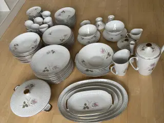 Kaffe og spisestel, Bavaria Edelstein Rose