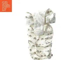 Baby svøb med elefant mønster (str. 73 cm)