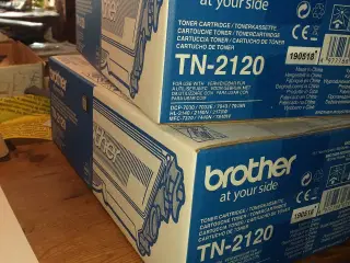 2 x brother tn-2120 toner 