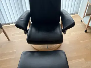 Stressless stol Viva/ Signature med skammel