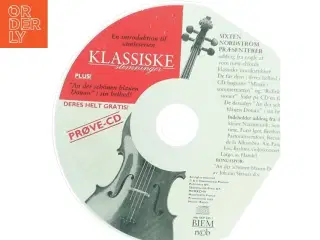 Prøve-CD med klassisk musik