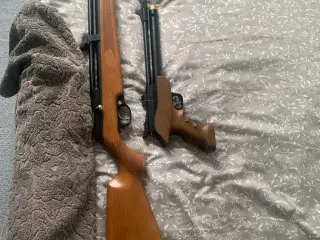 PCP luftgevær og luftpistol 
