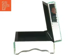 Glas smykkeæske (str. 18x13x7 cm)