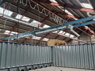 Kongskilde BCA 45 kornbånd samt elevator Jema T 40