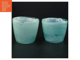 Glasskåle/blomster krukker (str. 9 x 11 cm)