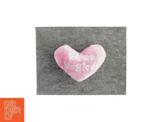 Hjerte pude (str. LB: 12x10 cm)