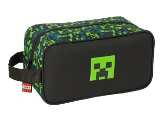 Minecraft rejsetoilettaske - TNT, multifarvet 29 × 15 × 14 cm
