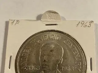 1 Peso 1963 Philippines