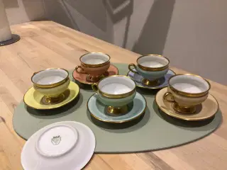 Moccakopper Københavns Porcelæns Maleri