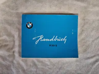 BMW R25/2 instruktionsbog