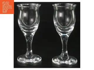 Små Ideelle glas med stilk (str. Ø 5 cm længde 13 cm)