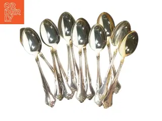 Sæt af 13 sølvskeer fra Atla (str. 13 styk. 20 cm)