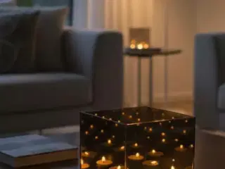 Lysestage, fyrfadslys, 