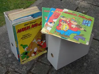 Anders And blade 1969-1978 og 1989+1993-1995. 