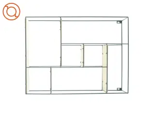 Hylder til ophæng (str. 45 x 12 x 60 cm)
