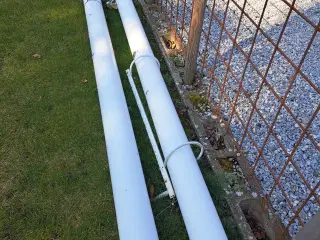 Fiberstænger 10.meter med indvendig liner.