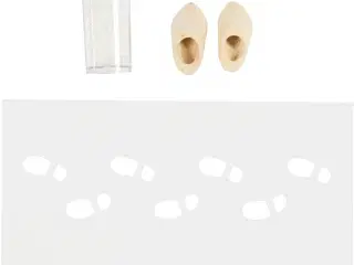 Mini DIY Kit Nissens Dør, Fodspor, 1 pk.