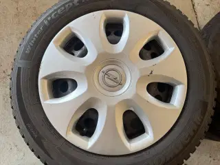 Opel Corsa vinterhjul med nye hankook dæk