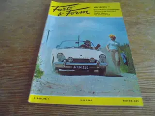 Fart & form – Bilmagasin nr. 7 fra 1961 