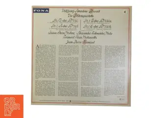 Wolfgang Amadeus Mozart Die Fltenquartette LP fra CBS