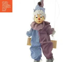 Marionetdukke klovnekostume 58 cm (str. 58 cm)