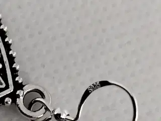 Elegante øreringe med et super flot vedhæng 