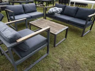 Loungesæt 6 personer 4 dele