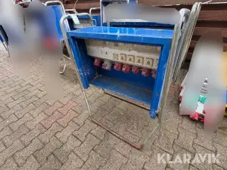 Byggestrømtavle 1 styk