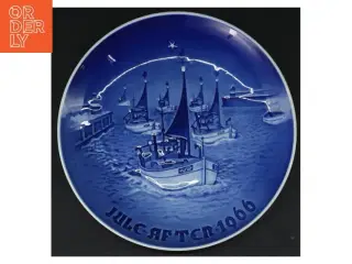 Jule platte 1966 fra B&G (str. Ø 18,5 cm)