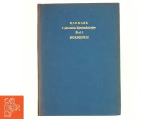 DANMARK Gyldendald Egnsbeskrivelse Bind 1: Bornholm (Bog)